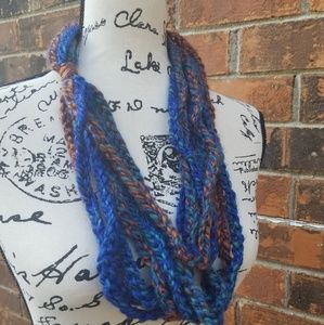 NWT Handmade Crochet Rope Scarf/Necklace